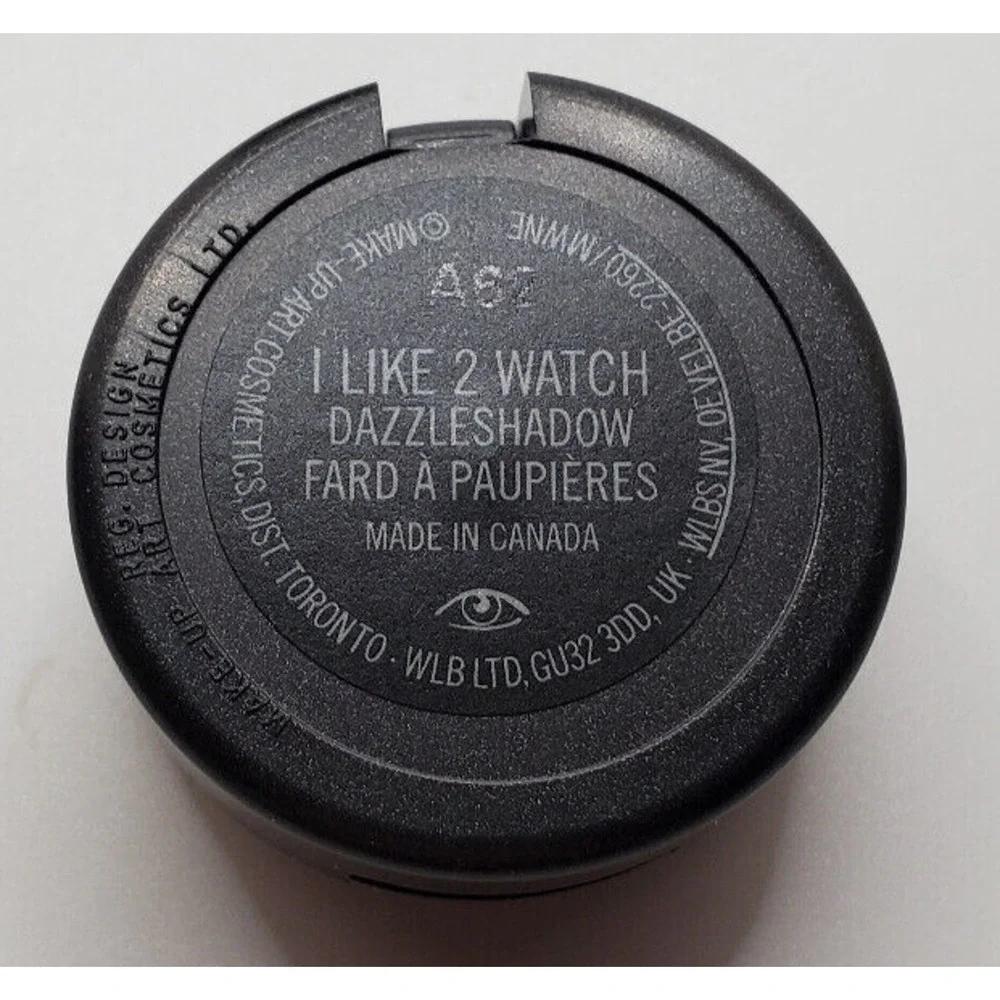 MAC I LIKE TO WATCH Eye Shadow ~ Midtone Brown Gold ~Dazzleshadow Metallic NIB